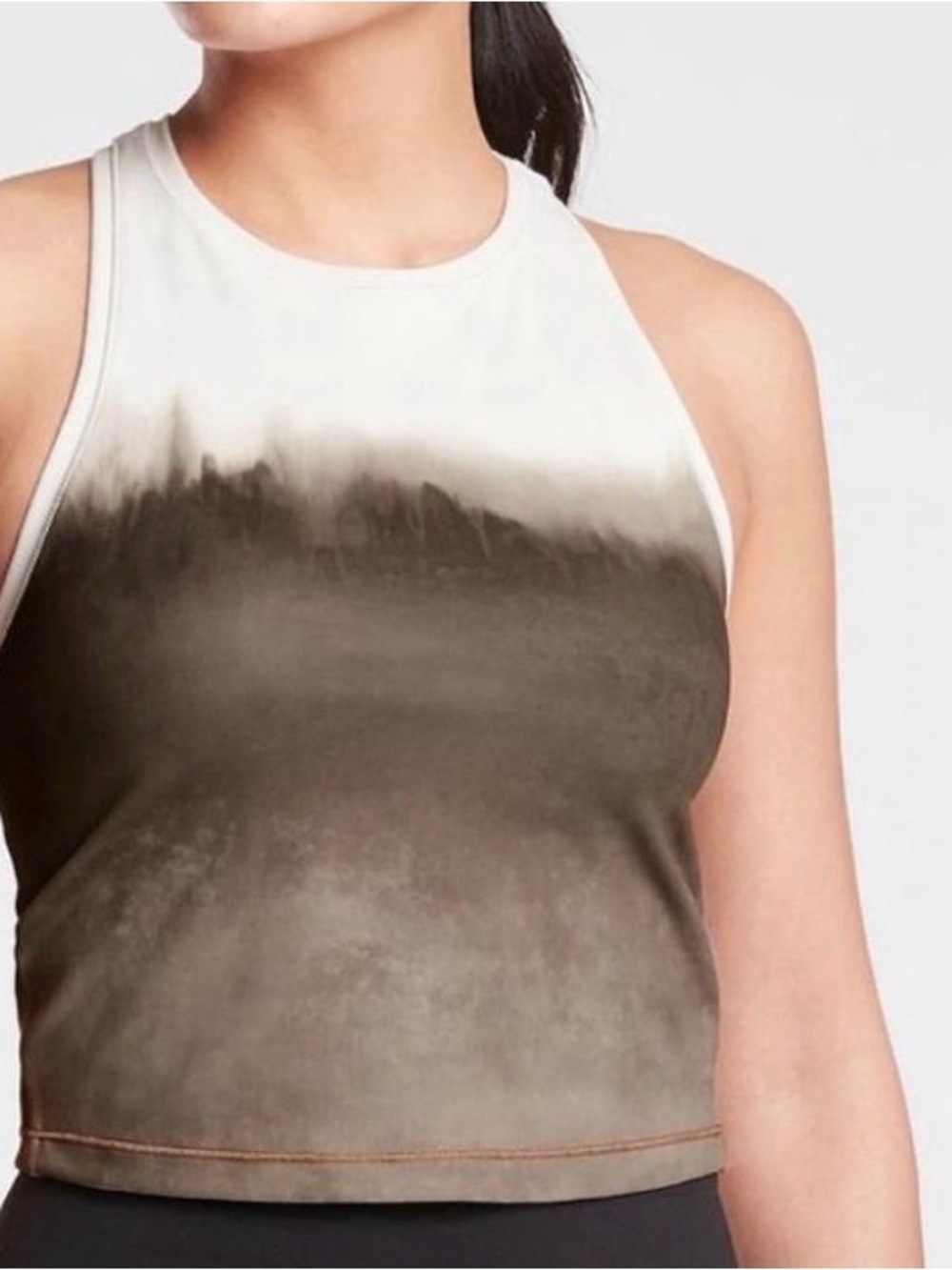 Athleta Watercolor Striped Tank top women’s small
